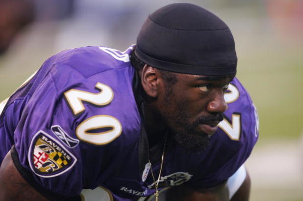 Ed Reed #20 of the Baltimore Ravens 