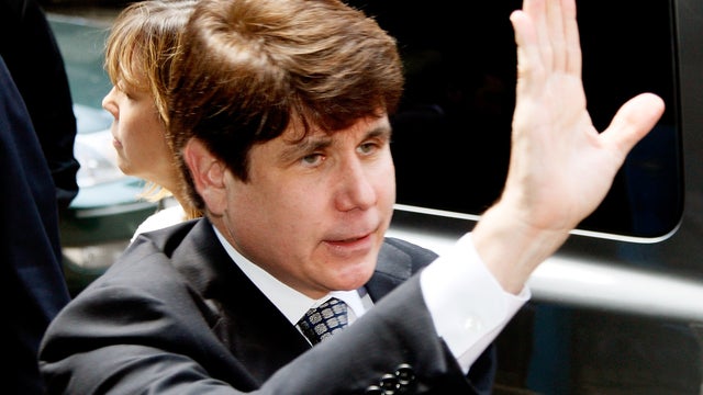 Former Illinois Gov.Rod Blagojevich arriving for verdict in his corruption retrial at the Dirksen Federal Courthouse in June 2011 in Chicago 