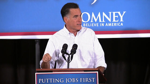 Romney blasts Obama on jobs numbers 