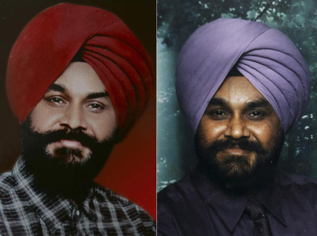 Indian Ranjit Singh, right, and Sita Singh were killed in the shooting attack at a Sikh temple in Wisconsin. 