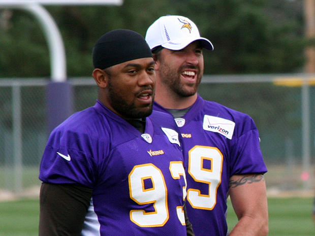 Jared Allen and Kevin Williams 