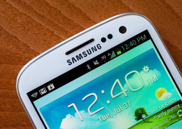 Samsung's Galaxy S III smartphone 