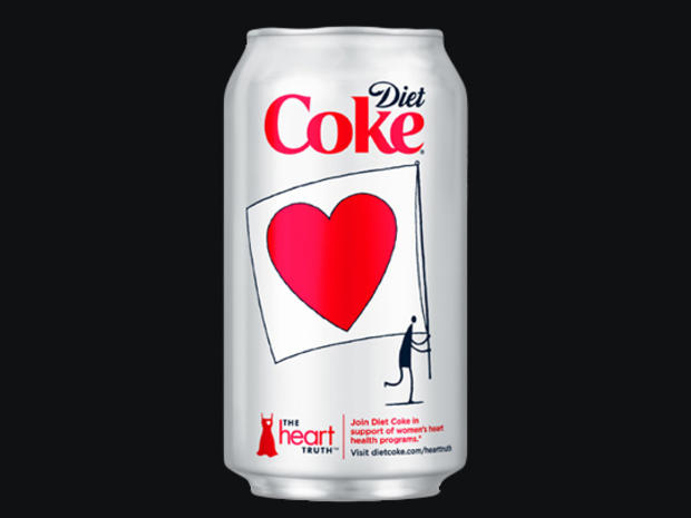 Limited Edition Diet Coke Heart Truth Can 