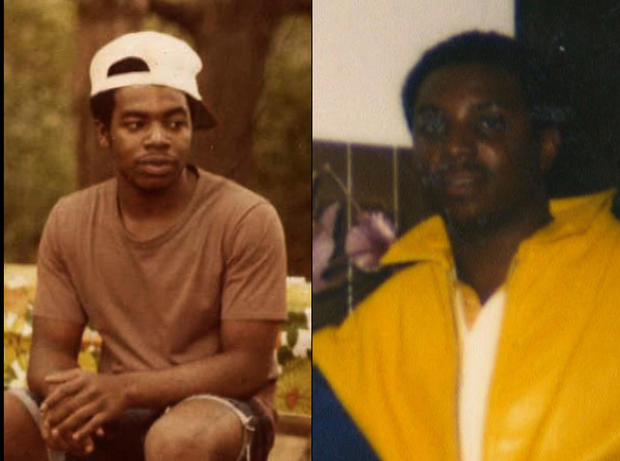Jackie Rowe-Adams' 17-year-old son Anthony, left, and 28-year-old son Tyrone were both killed. 
