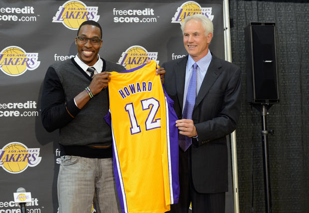 Los Angeles Lakers Introduce Dwight Howard 
