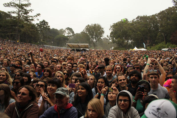 Crowds @ Outside Lands 2012 