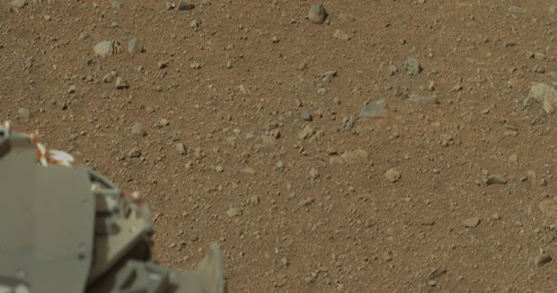 NASA's latest color image of Mars from Curiosity rover - CBS News