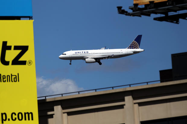 United Airlines plane. (Getty Images/Nick Laham) 