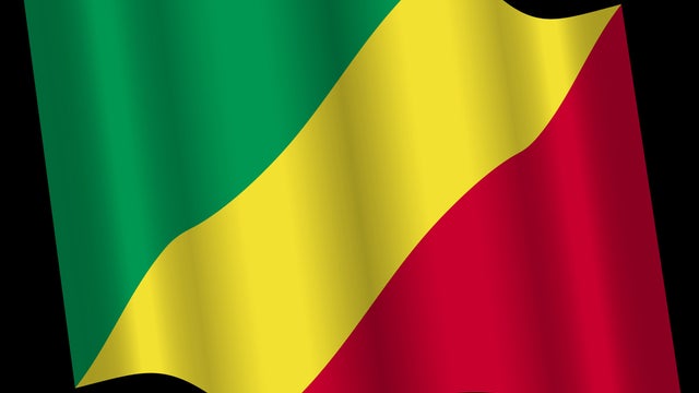 Congo flag, generic 