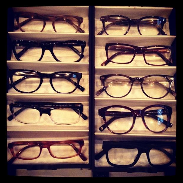 Warby Parker frames 