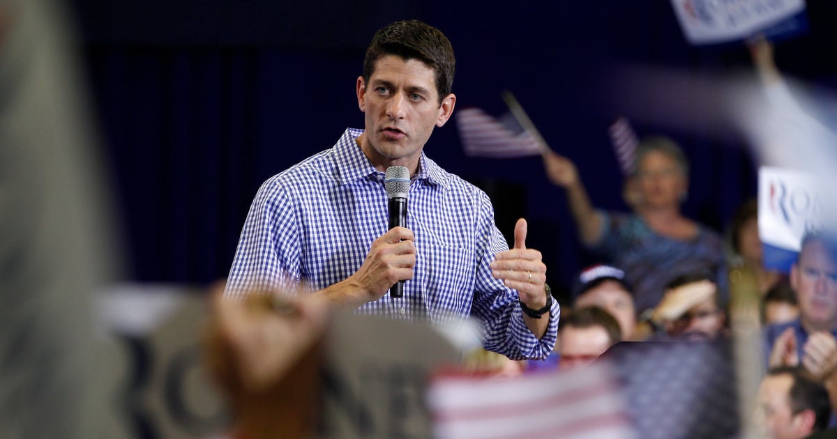 Ryan blasts Obama over defense cuts in Virginia - CBS News