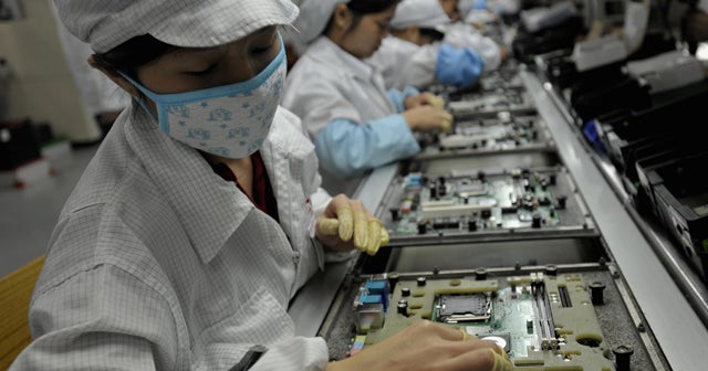Foxconn faces allegations of forced student labor - CBS News