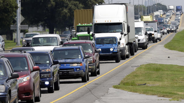 evacuations, interstate 10, isaac, new orleans 