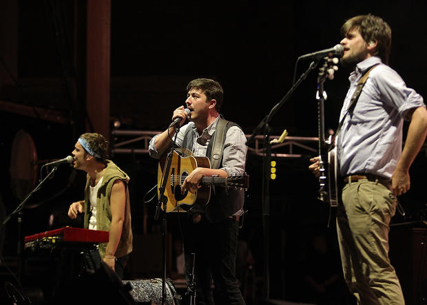 Mumford &amp; Sons Perform At Red Rocks Amphitheater 