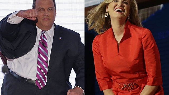 Chris Christie and Ann Romney 