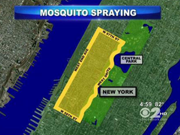 Mosquito Spraying Map 