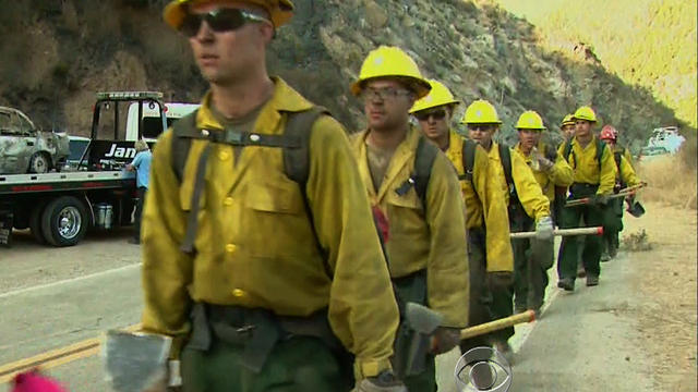 Angeles National Park, wildfire 