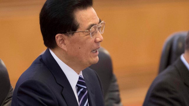 Chinese President Hu Jintao last month 