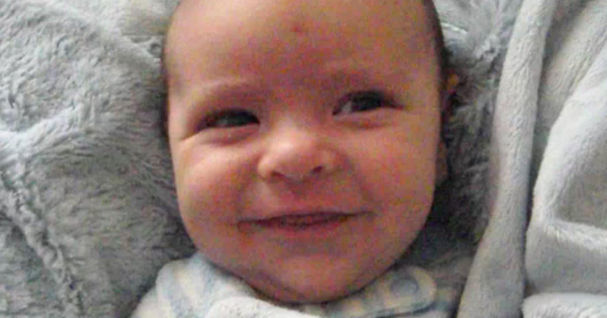 Expressive baby wakes up feeling almost every emotion - CBS News