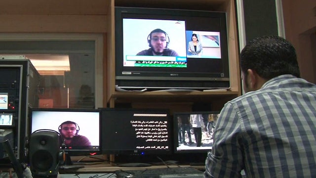 Syria, al-Shaab, television, station, jordan, rebels, opposition 