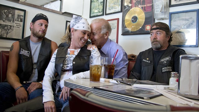 joe biden, bikers 