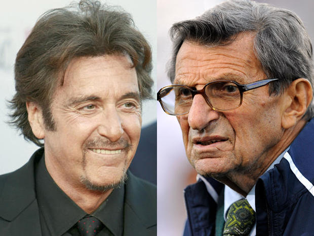 Al Pacino and Joe Paterno 