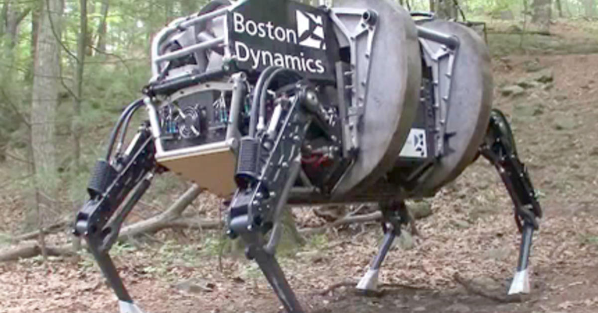 Check bizarre and cool "robot bison" in action - CBS News