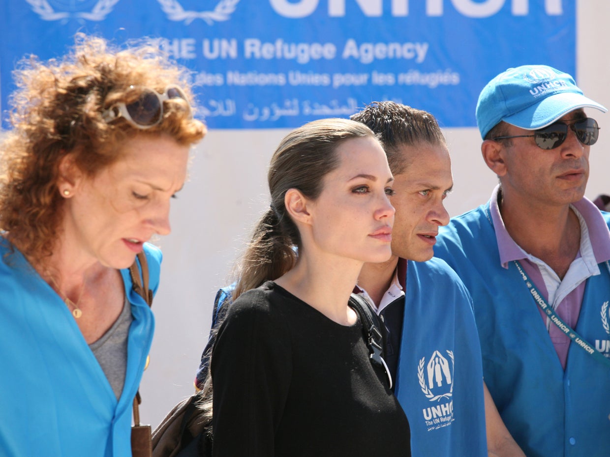 Angelina Jolie&rsquo;s humanitarian work