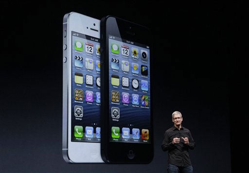 Apple's new iPhone 5, iPod devices