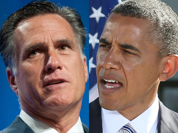 Barack Obama, Mitt Romney 