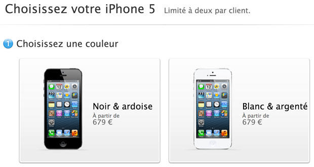 Apple's online store in France handled iPhone 5 orders with no trouble, but not all e-commerce sites stood up so gracefully under the load. 