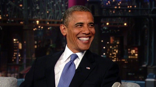 Obama on seeing a naked David Letterman 