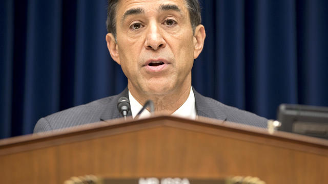 House Oversight Committee Chairman Darrell Issa, R-Calif., hears from Inspector General Michael Horowitz, the Justice Department's internal watchdog, on Capitol Hill in Washington Sept. 20, 2012. 