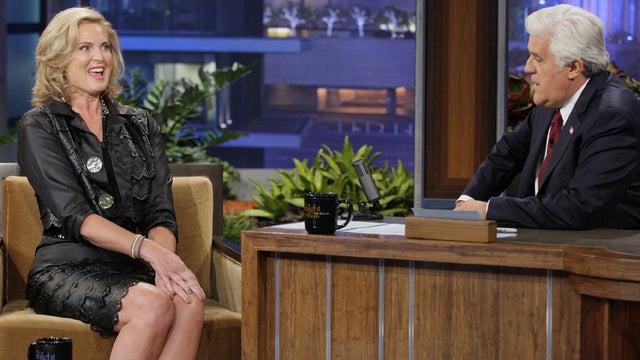 Ann Romney appears on "The Tonight Show" with Jay Leno 
