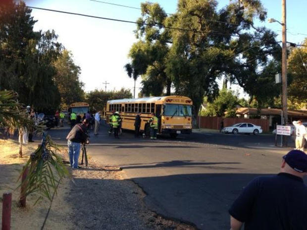 West Sacramento School Bus Crash 