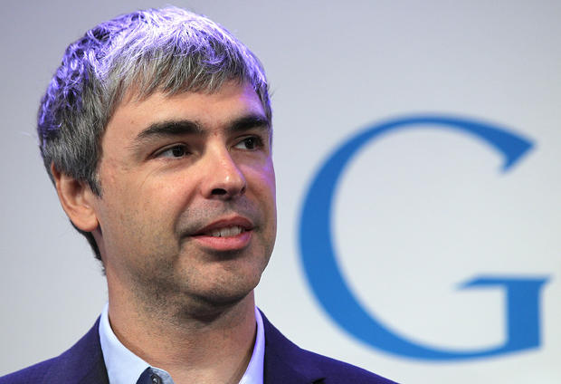 Google co-founder and CEO Larry Page 