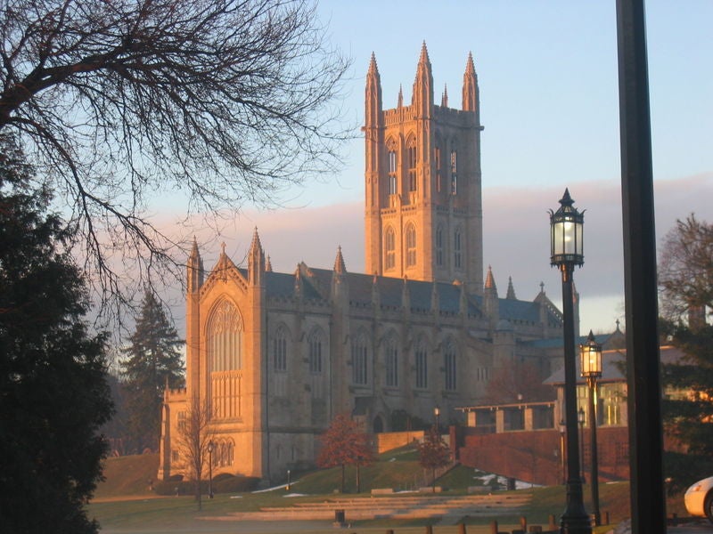 Trinity College in Hartford, Conn. 