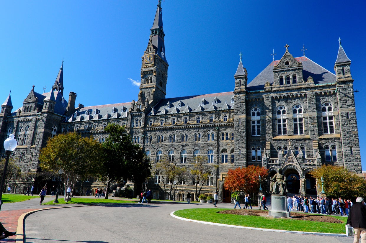 Healy Hall at Georgetown University in Washington 