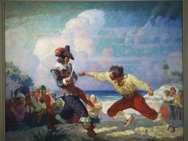 "The Duel on the Beach" 