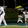 Detroit Tigers' Miguel Cabrera walks away after striking out to end Game 4 of the World Series against the San Francisco Giants Oct. 28, 2012, in Detroit. The Giants won 4-3 to win the series. 