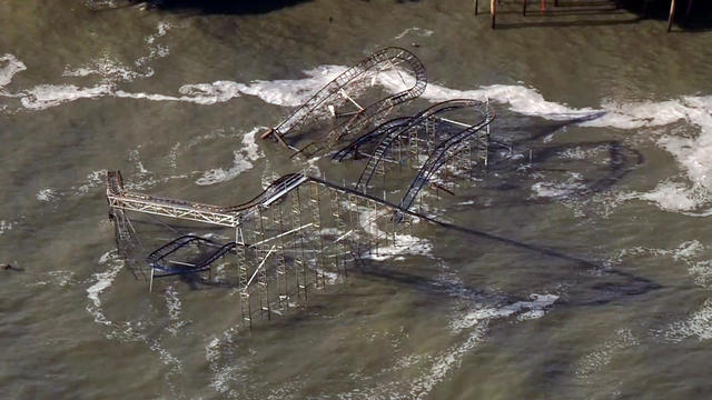 New Jersey shoreline devastated by Superstorm Sandy 