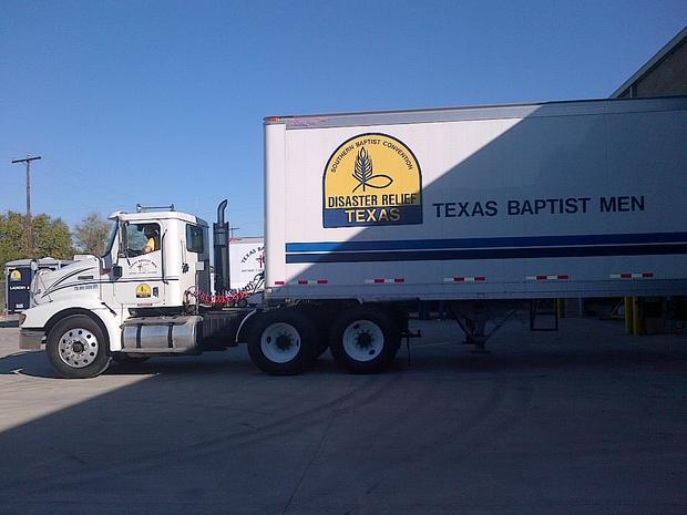 Texas Baptist Men Relief Food Truck 