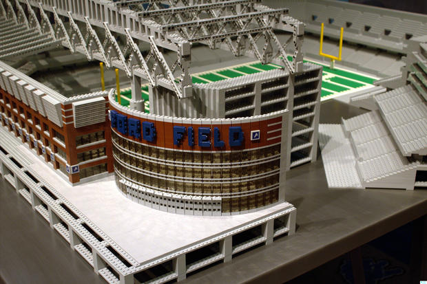Lego Ford Field At Henry Ford Museum 