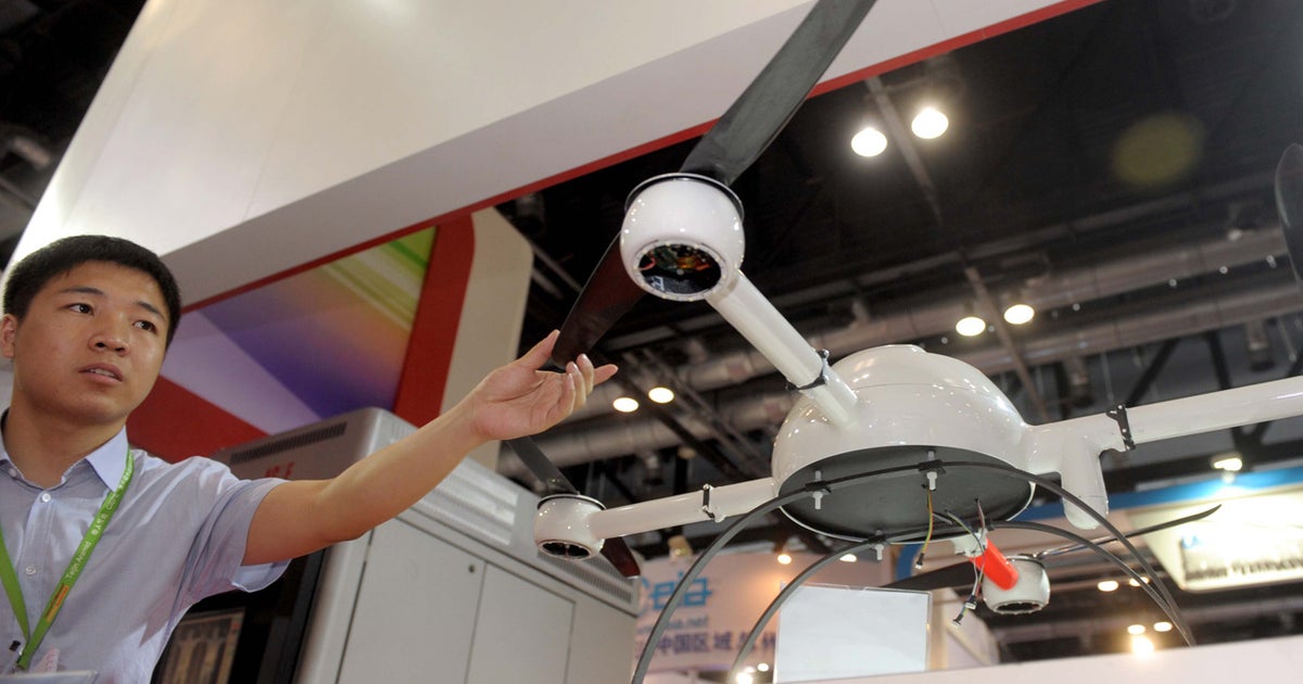 China amping up drone research and production - CBS News