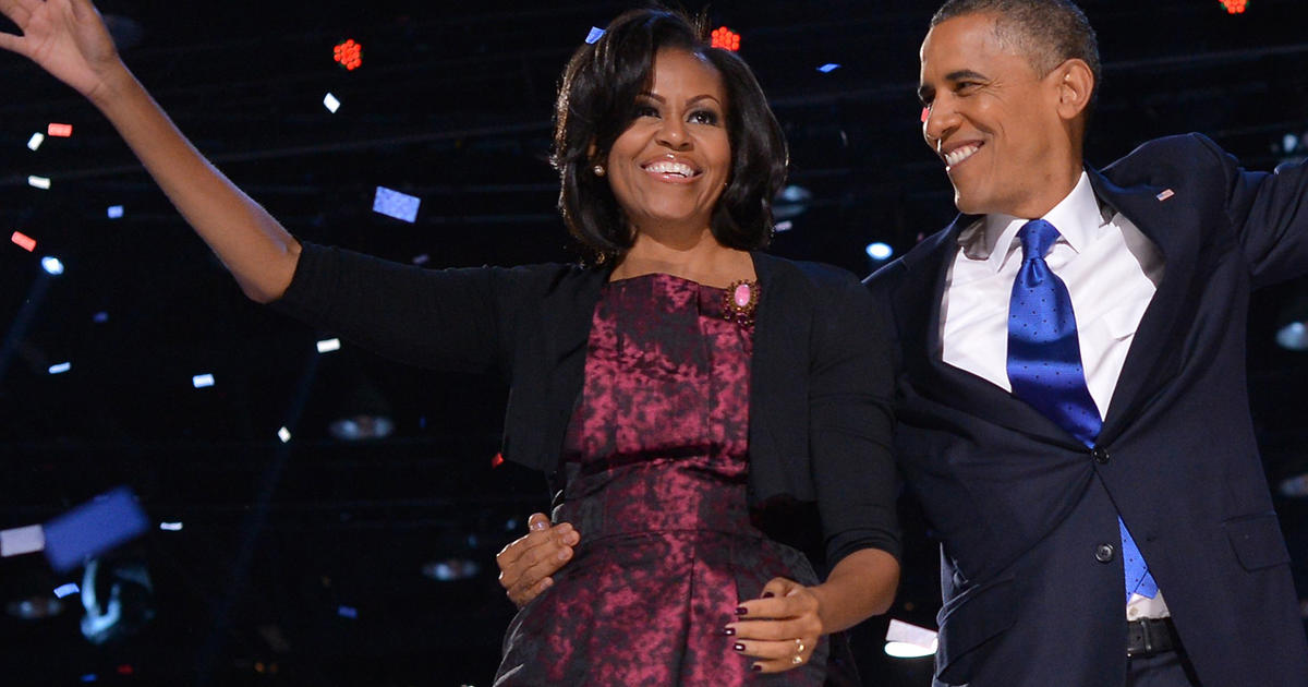 Michelle Obama wears Michael Kors on election night - CBS News