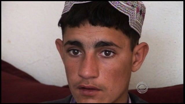 Rafiullah is one of few eyewitness to survive a harrowing attack in his Afghan village. 