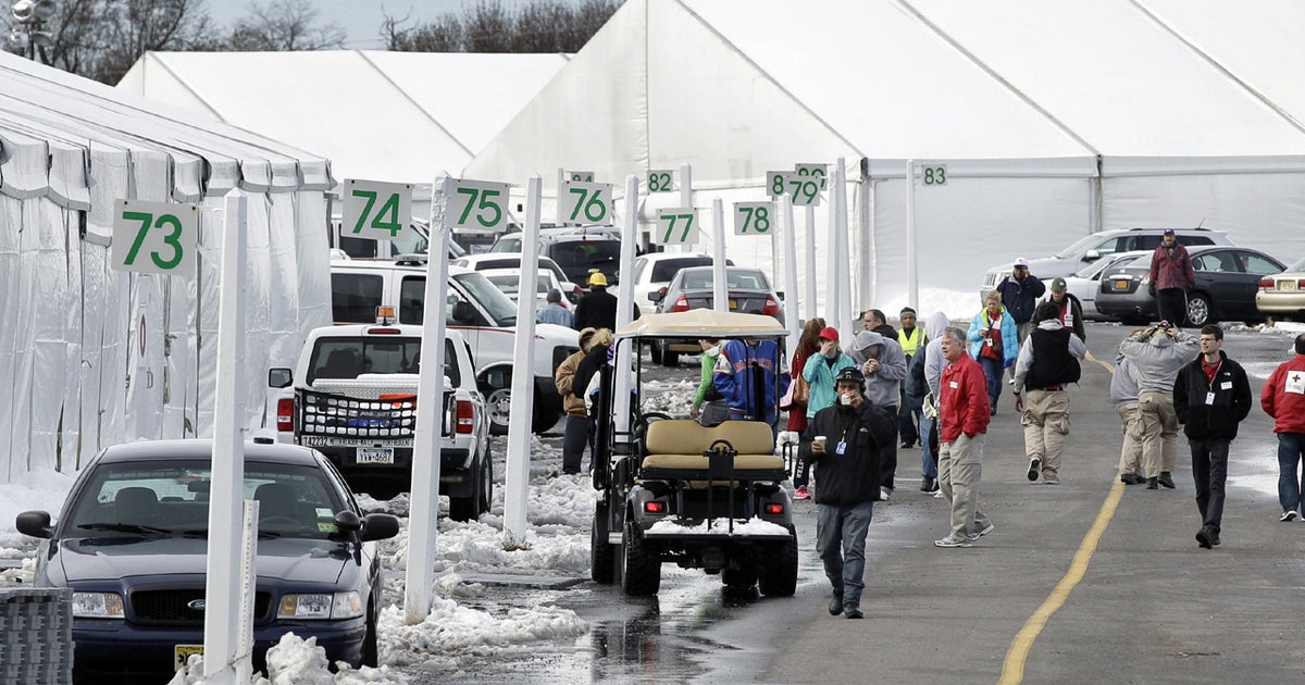 N.J. moves Sandy evacuees from tent shelters CBS News