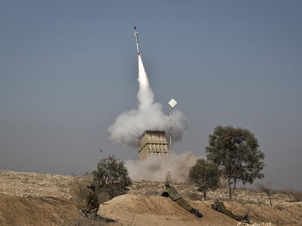 Iron Dome anti-missile station 