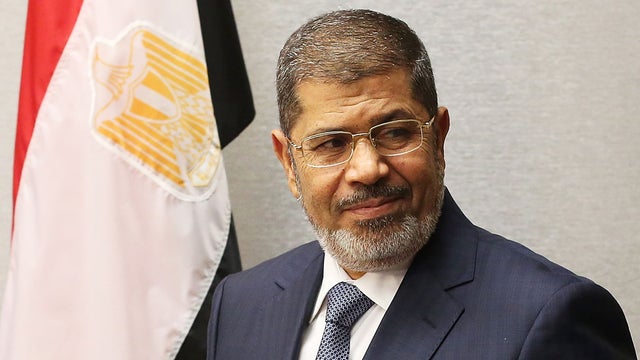 Egyptian President Mohamed Mursi 