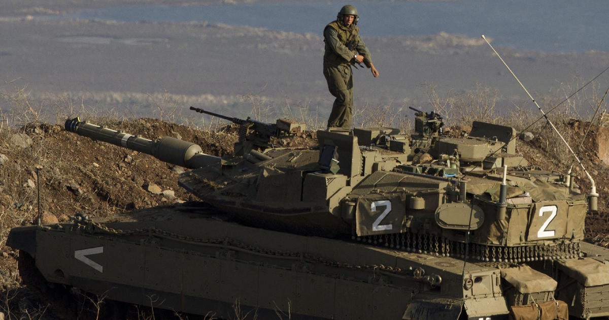 Syrian Civil War Spillover Draws Israeli Fire - CBS News